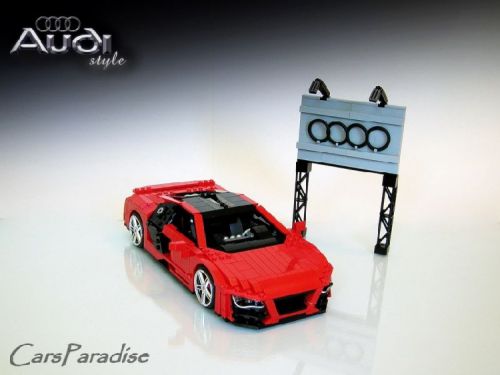 lego cars audi R8 pictures