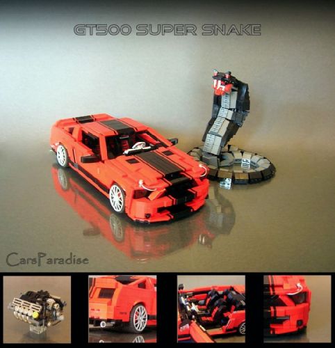 Lego cars Mustang Shleby Supersnake picture