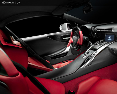 Lexus LF-A interior picture