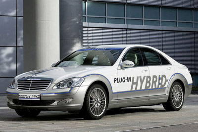Mercedes Benz s-class hybrid picture