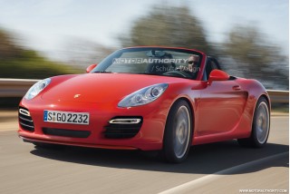 A rendering of the new entry level Porsche by MotorAuthority.