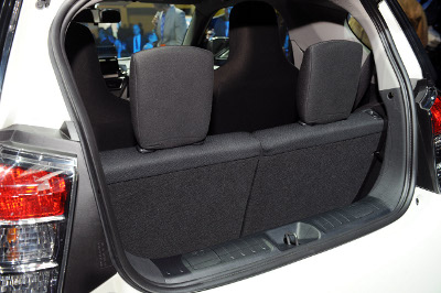 2011 Scion iQ Back seat picture