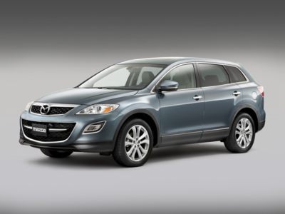 The 2010 Mazda CX-9 has lower monthly payments than the CX-7 during May.