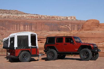 Jeep off-road trailer
